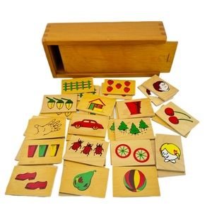 Simplex Toys Vintage Box and Tiles